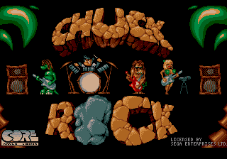 Заставка игры Chuck Rock